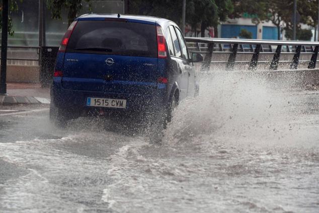 Las precipitaciones en Murcia.