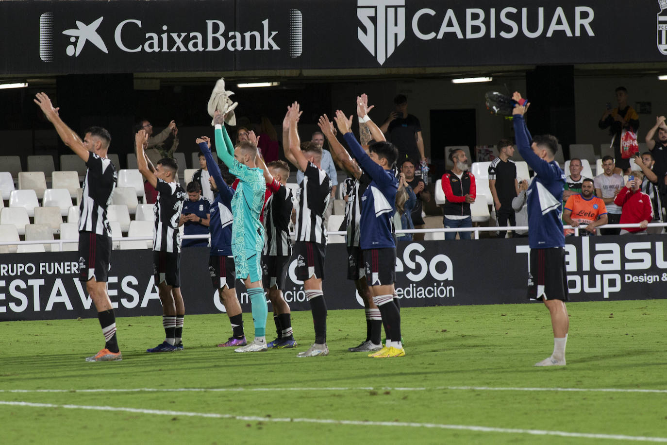 Fotos: El empate entre el FC Cartagena y el Deportivo Alavés, en imágenes