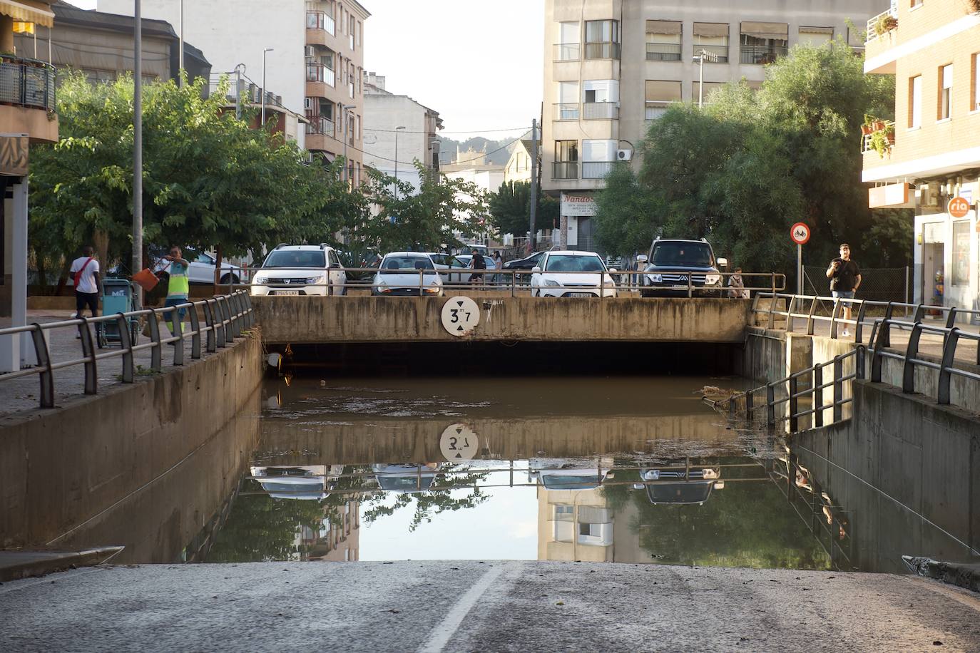 Fotos: Consecuencias de las fuertes lluvias en las zonas de Beniaján y Torreagüera