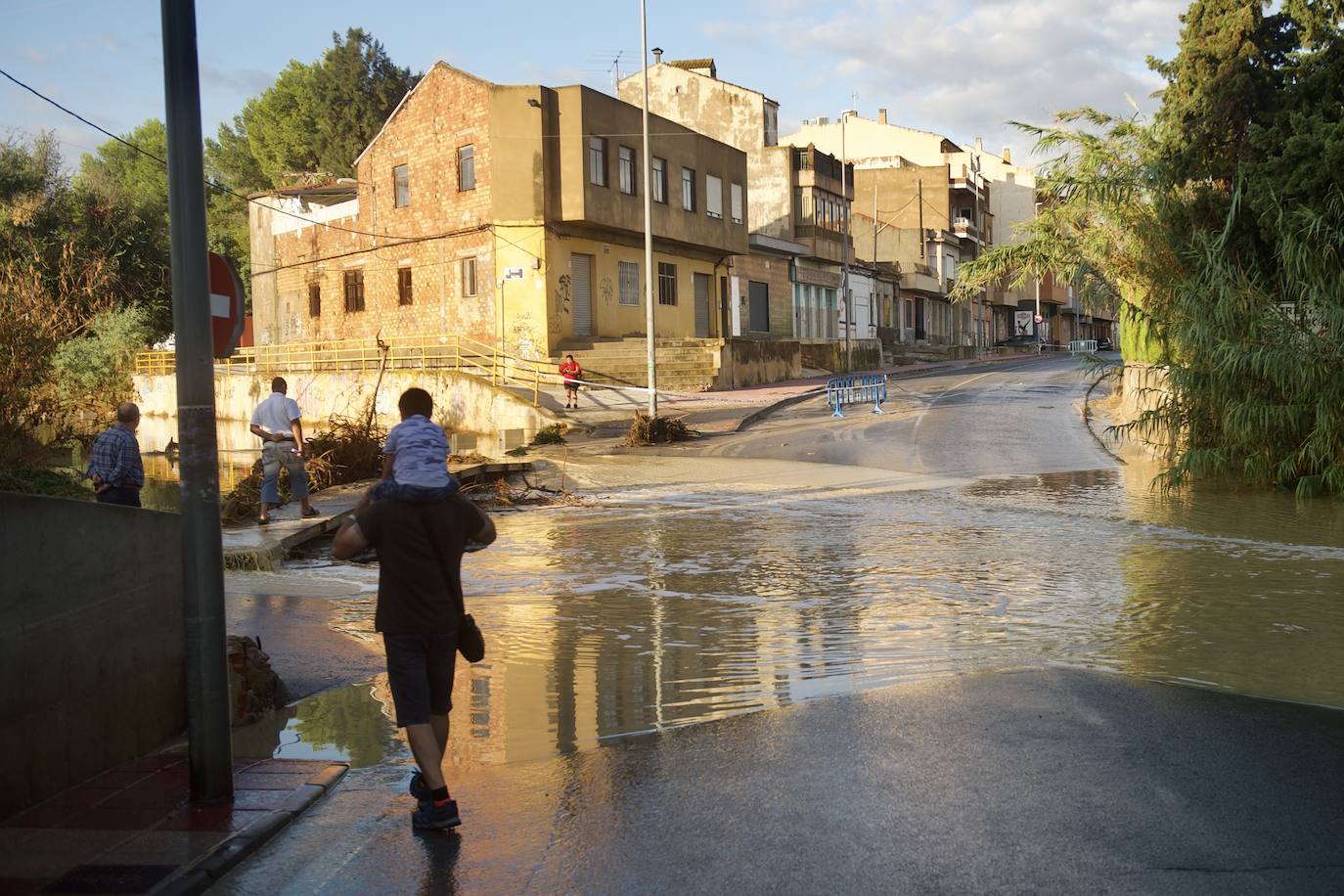 Fotos: Consecuencias de las fuertes lluvias en las zonas de Beniaján y Torreagüera