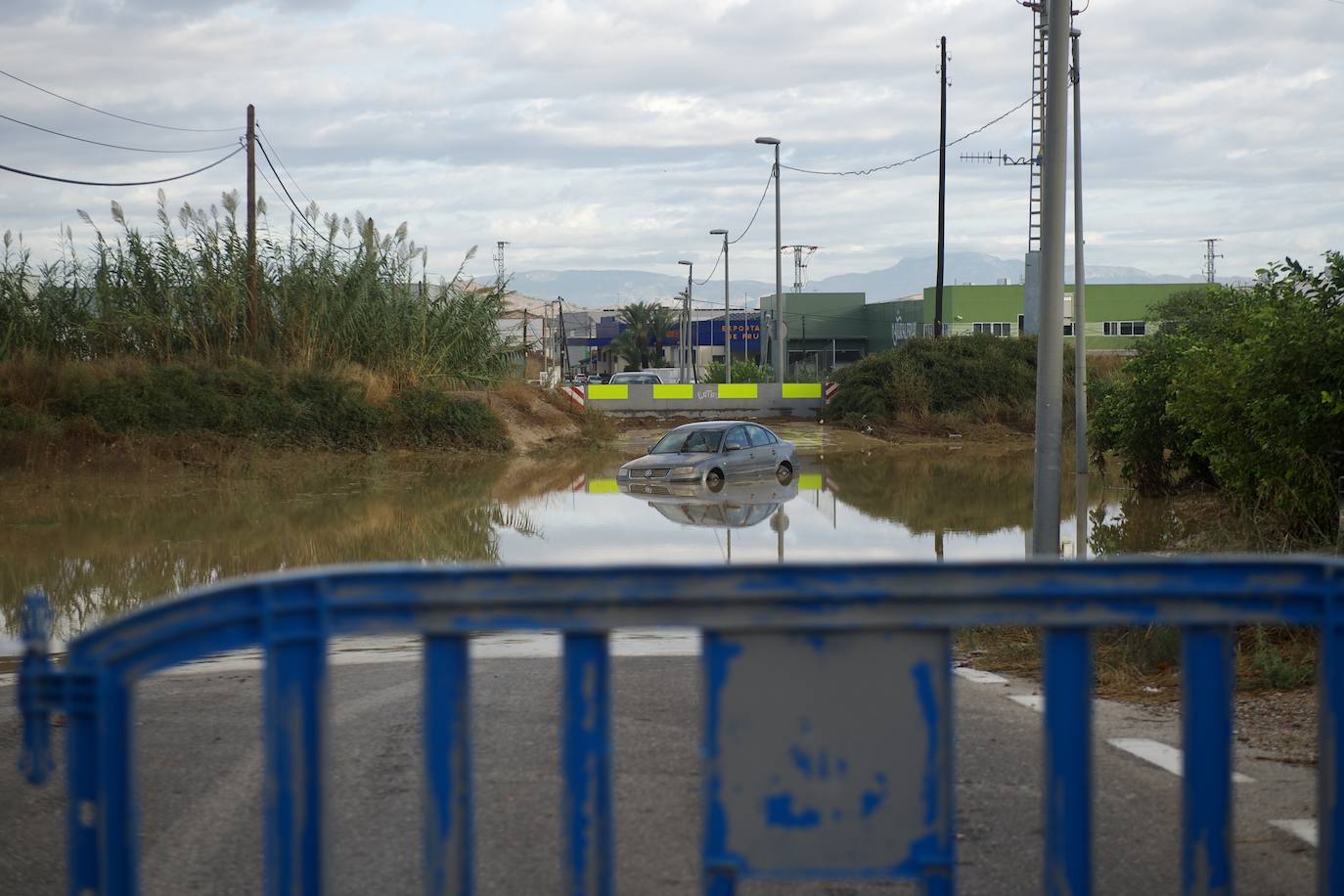 Fotos: Consecuencias de las fuertes lluvias en las zonas de Beniaján y Torreagüera