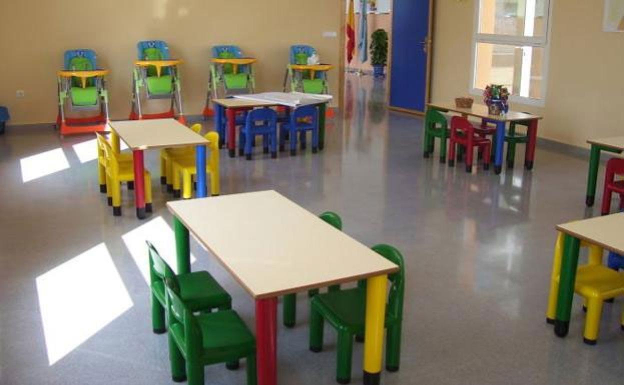 Interior de la guardería municipal de Fuente Álamo en una imagen de archivo. 