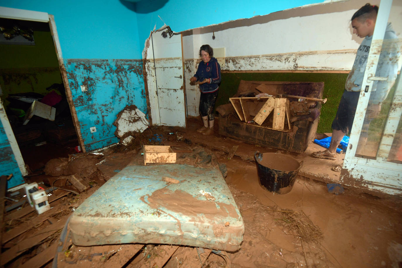 Fotos: Javalí Viejo, zona cero del episodio de lluvias en la Región de Murcia