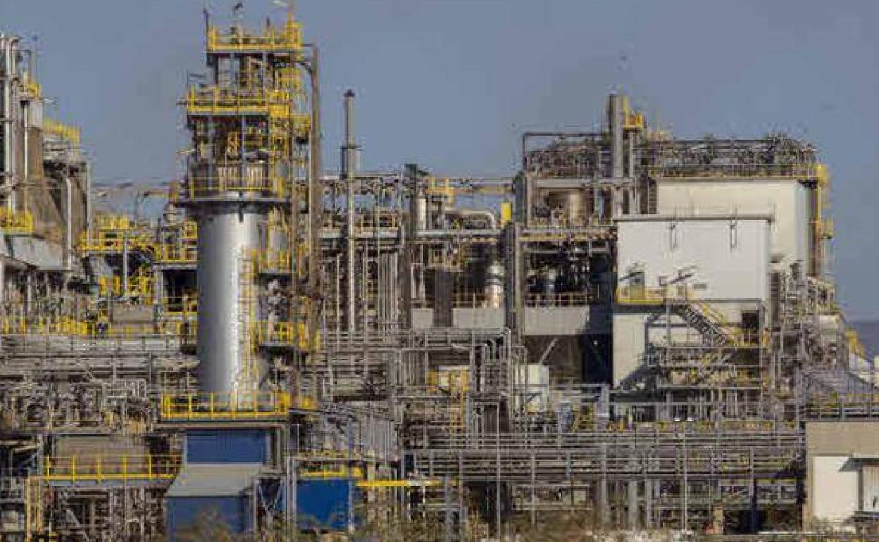 Instalaciones de la compañía Sabic en La Aljorra, en una imagen de archivo. 