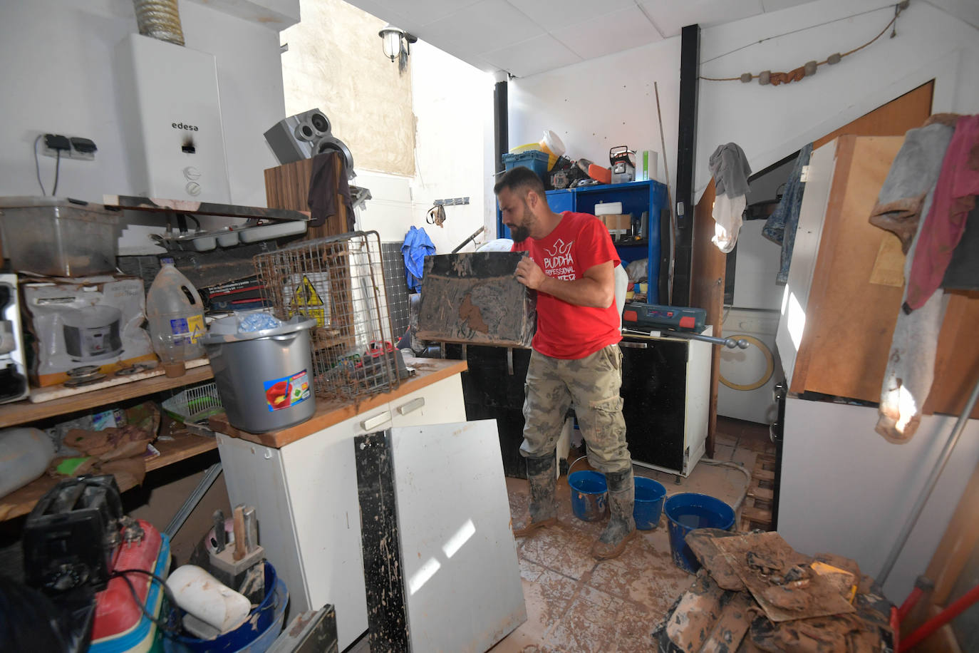 Fotos: El día después de la tragedia en Javalí Viejo