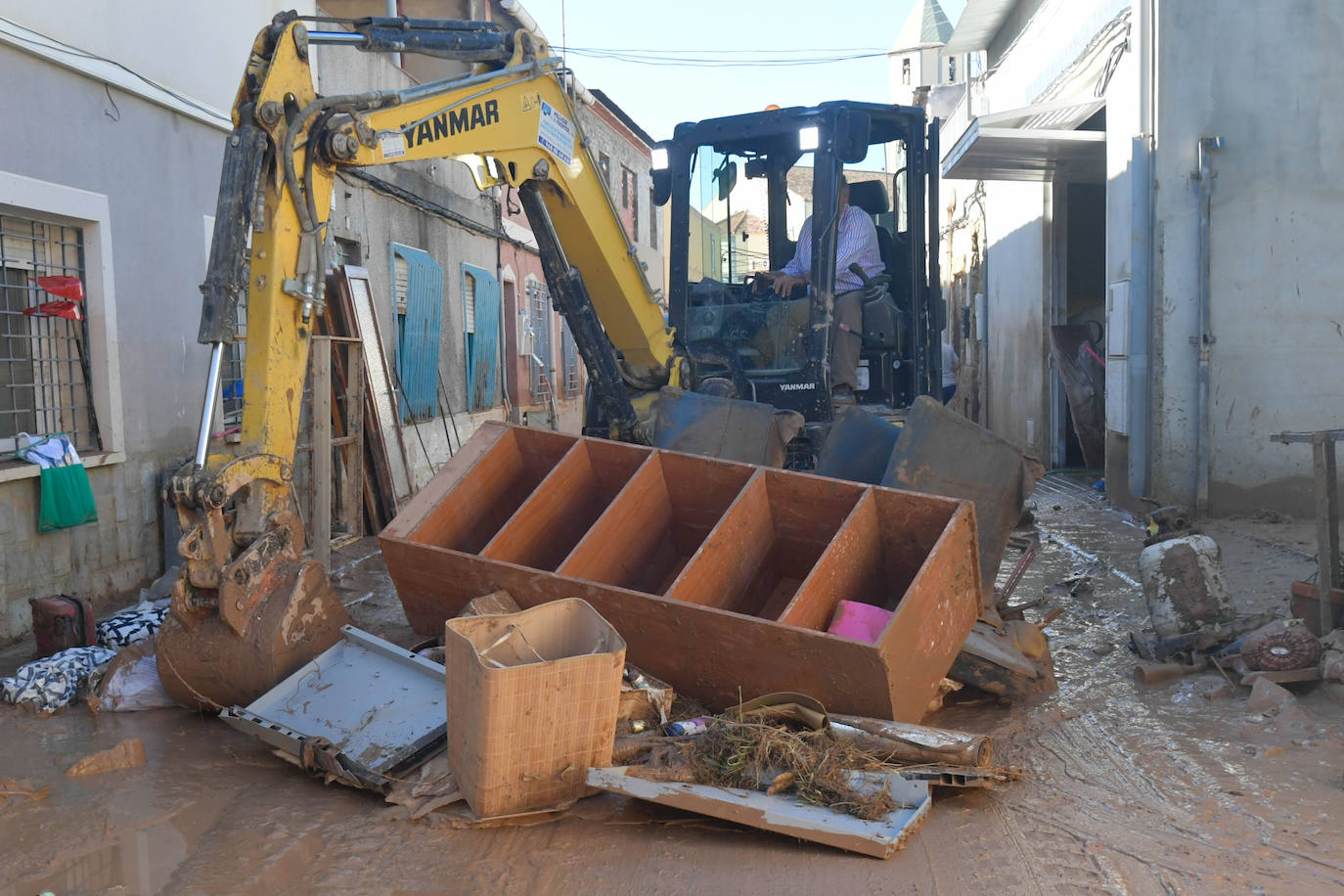Fotos: El día después de la tragedia en Javalí Viejo