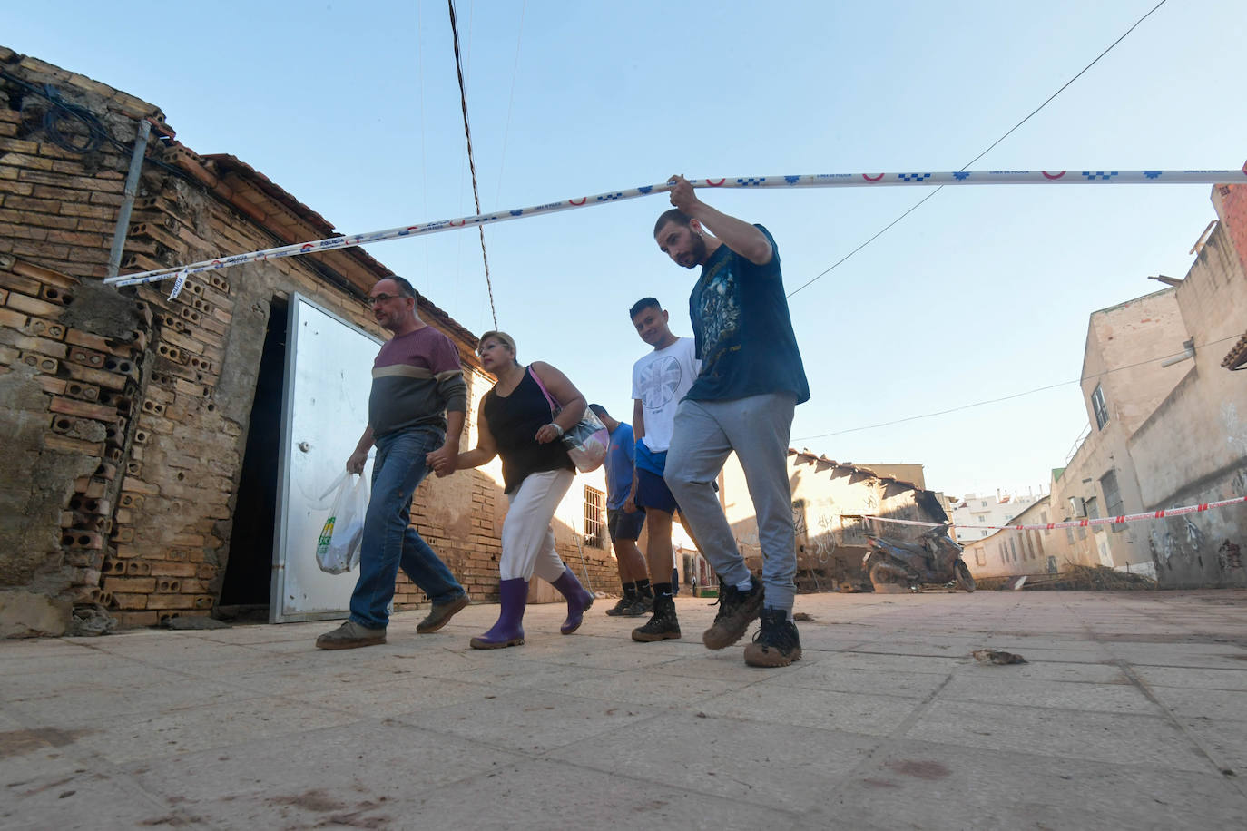 Fotos: El día después de la tragedia en Javalí Viejo