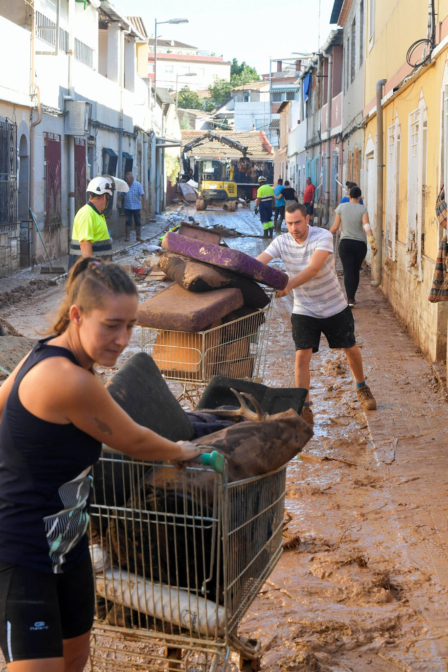 Fotos: El día después de la tragedia en Javalí Viejo