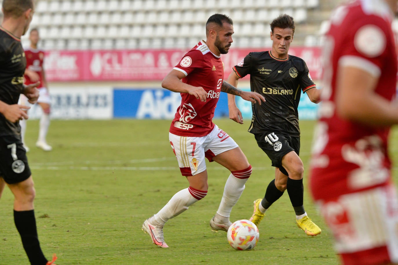 Fotos: La victoria del Real Murcia frente a la SD Logroñés, en imágenes