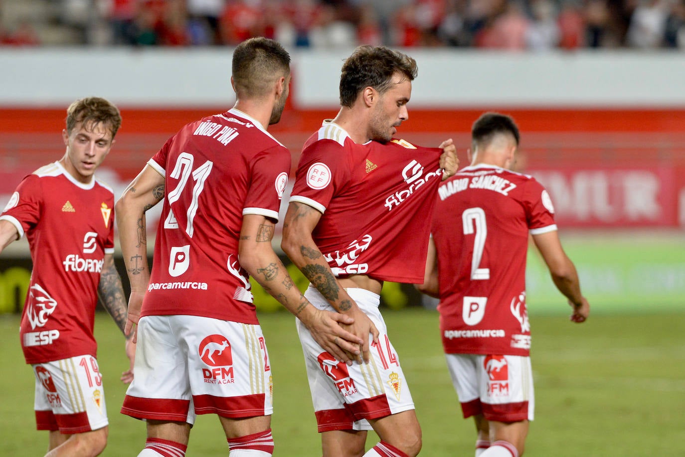 Fotos: La victoria del Real Murcia frente a la SD Logroñés, en imágenes