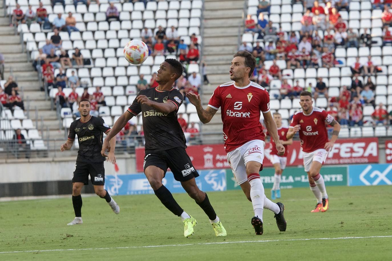 Fotos: La victoria del Real Murcia frente a la SD Logroñés, en imágenes