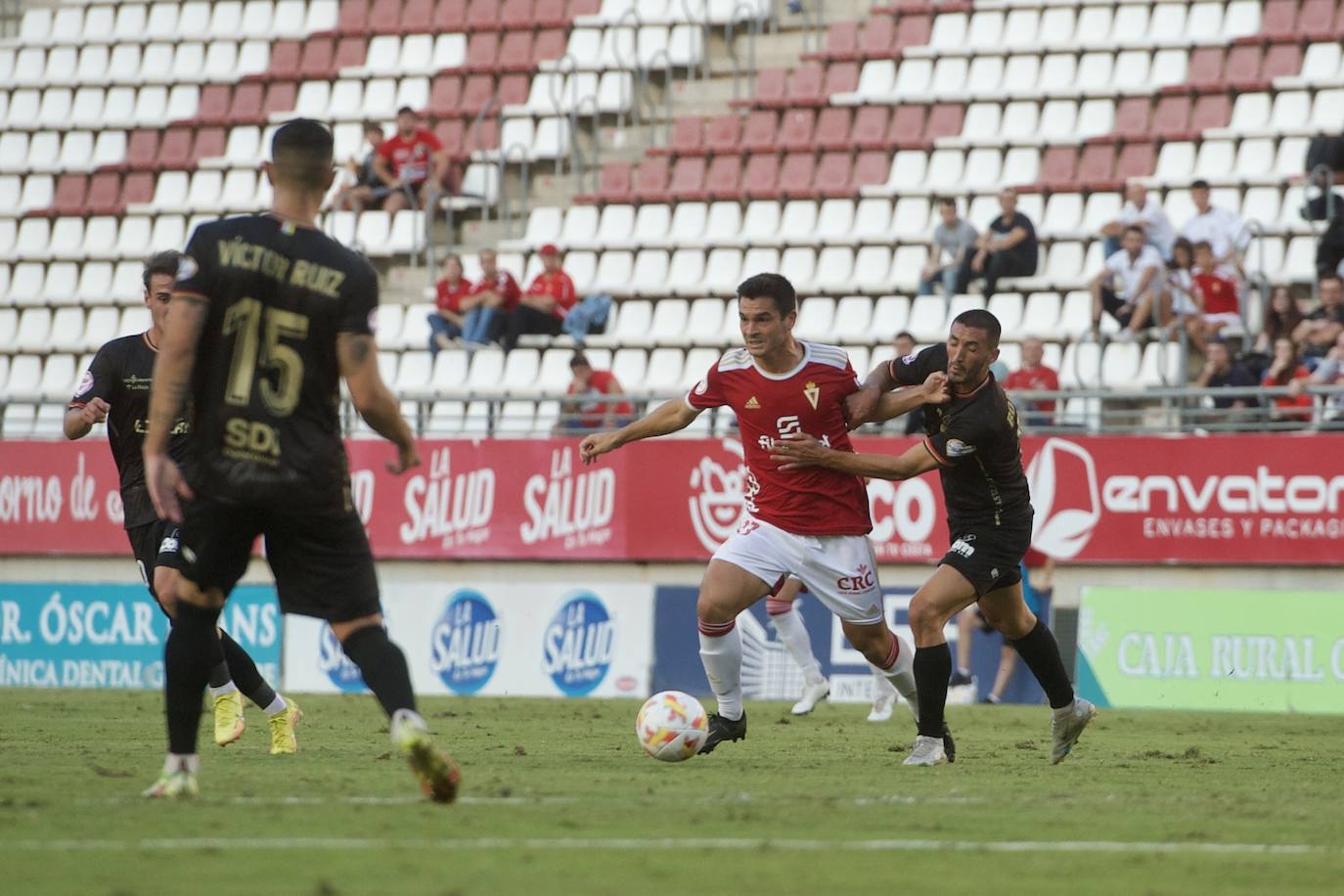 Fotos: La victoria del Real Murcia frente a la SD Logroñés, en imágenes