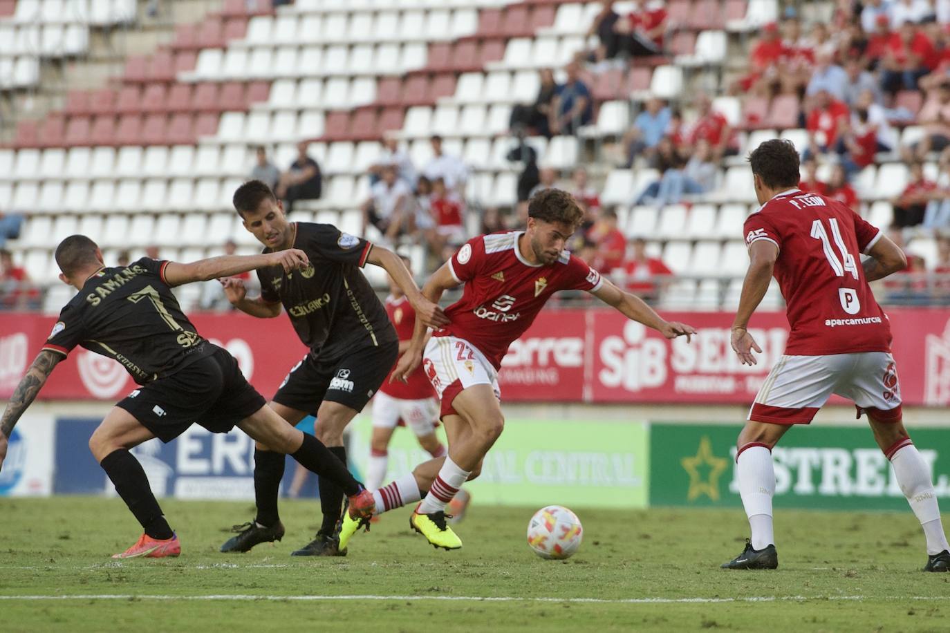Fotos: La victoria del Real Murcia frente a la SD Logroñés, en imágenes