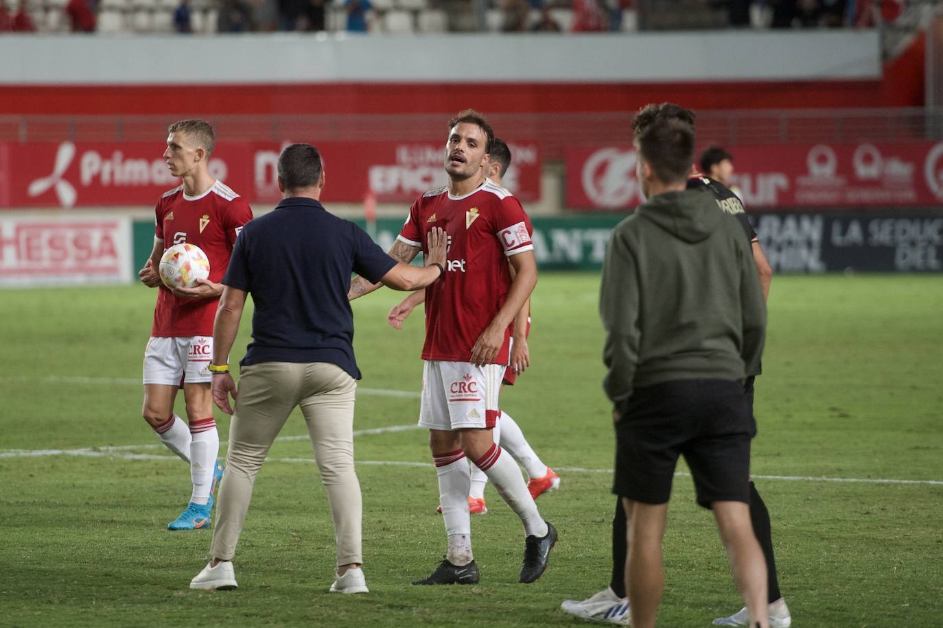 Fotos: La victoria del Real Murcia frente a la SD Logroñés, en imágenes