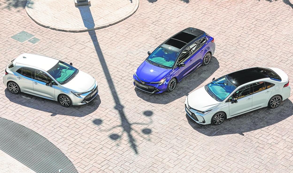 Gama Toyota Corolla Electric Hybrid. 