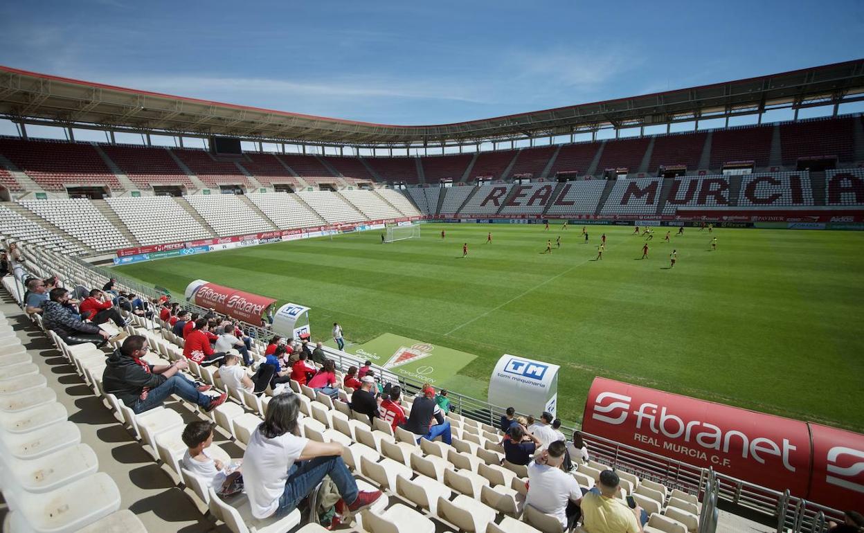 Estadio Enrique Roca, en una imagen de archivo.