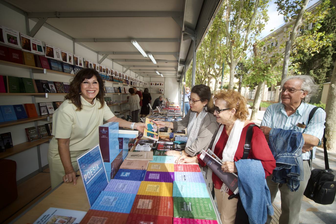 Fotos: Inaugurada la Feria del Libro de Murcia