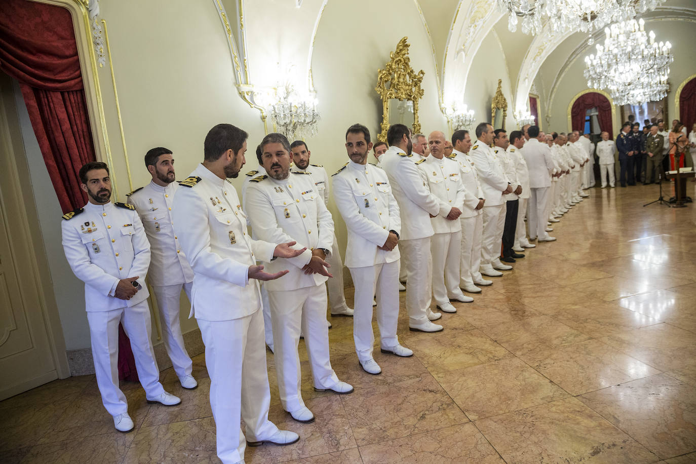 Fotos: El almirante Alfonso Delgado toma posesión en Capitanía de Cartagena