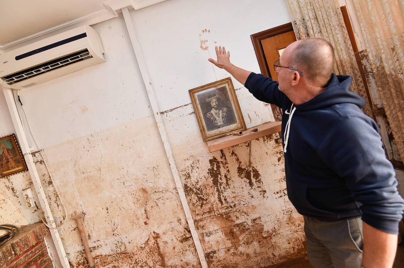 Fotos: Veinte familias de Javalí Viejo no han podido volver a sus casas tras la riada