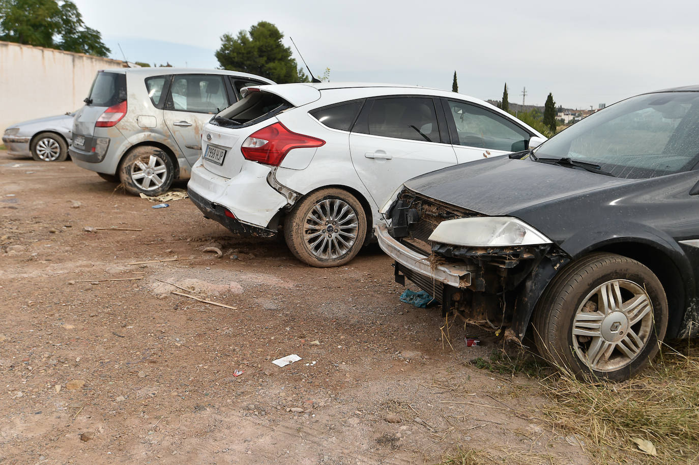 Fotos: Veinte familias de Javalí Viejo no han podido volver a sus casas tras la riada