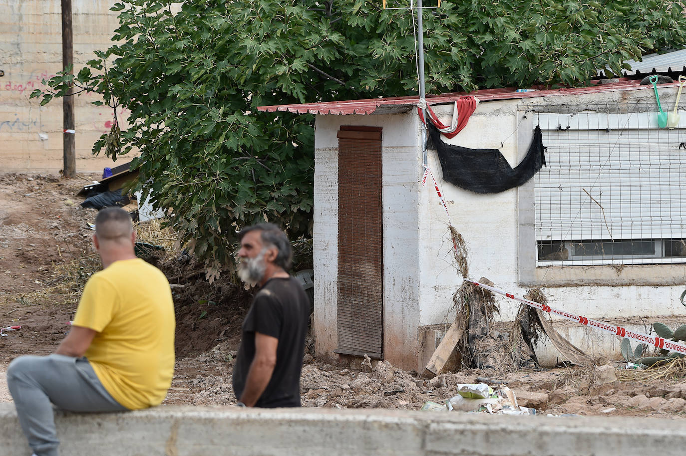 Fotos: Veinte familias de Javalí Viejo no han podido volver a sus casas tras la riada