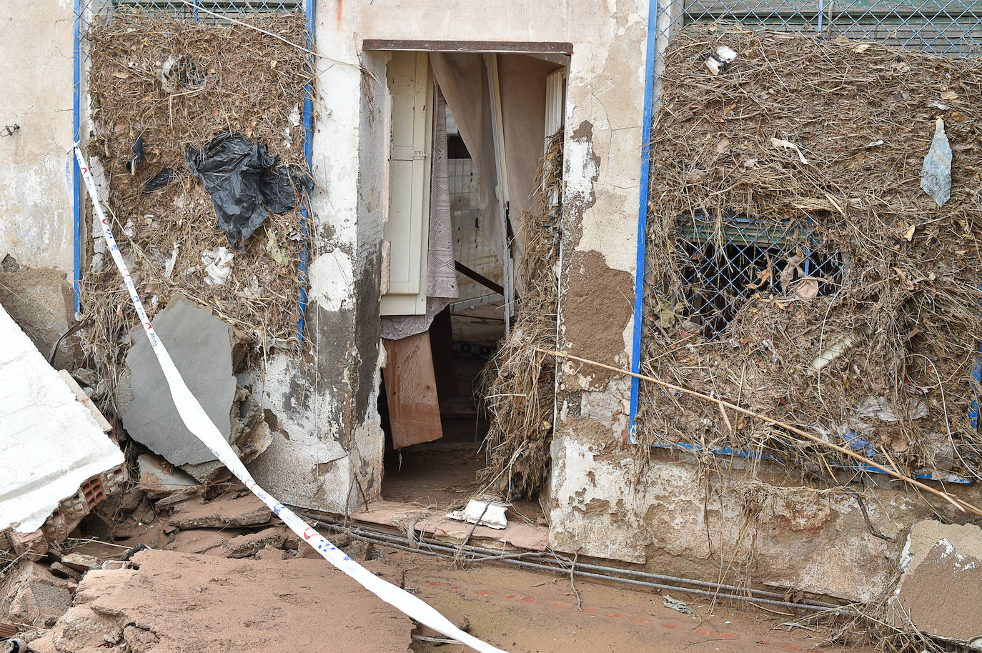 Fotos: Veinte familias de Javalí Viejo no han podido volver a sus casas tras la riada