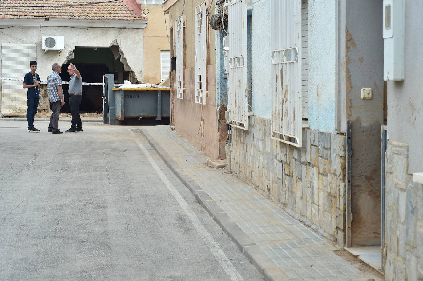 Fotos: Veinte familias de Javalí Viejo no han podido volver a sus casas tras la riada