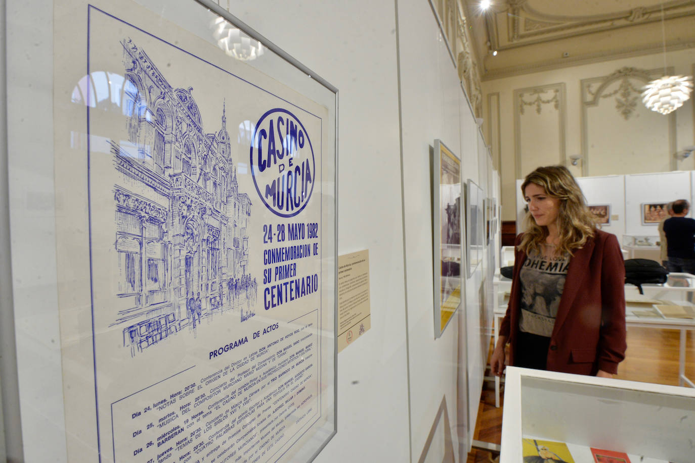 Fotos: La exposición conmemorativa del 175 aniversario del Casino de Murcia, en imágenes