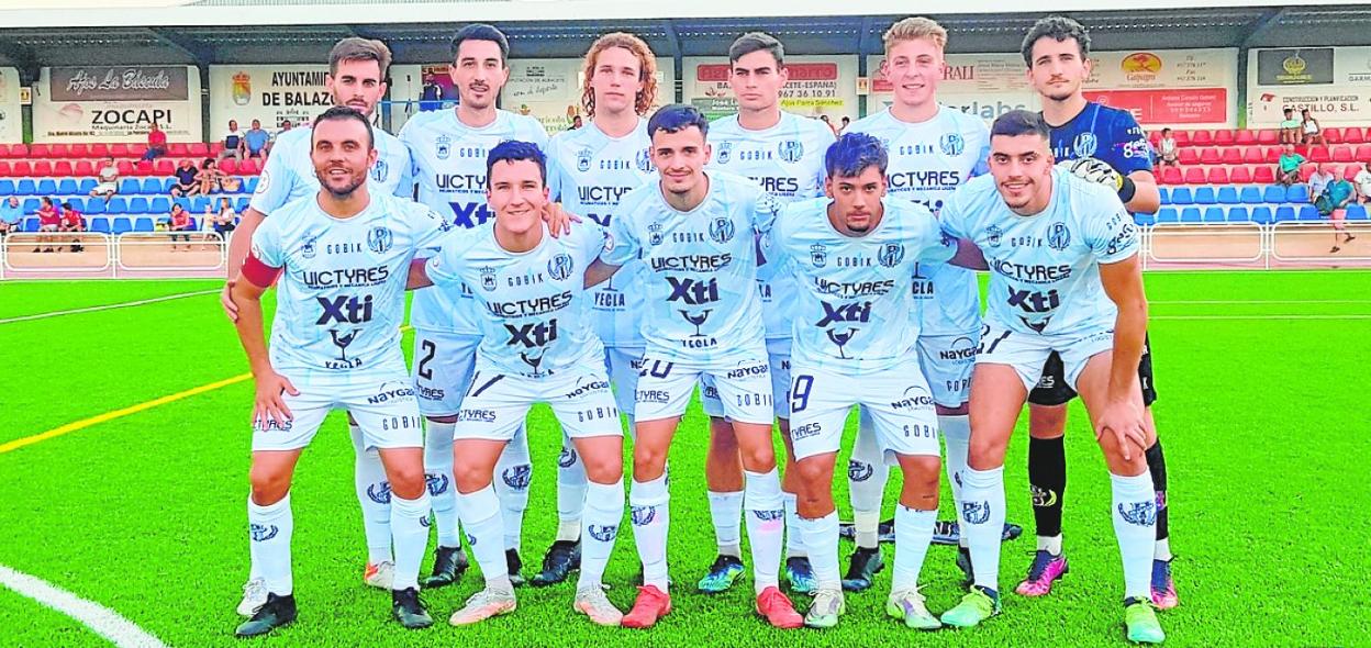 Once titular del Yeclano Deportivo esta pretemporada. 