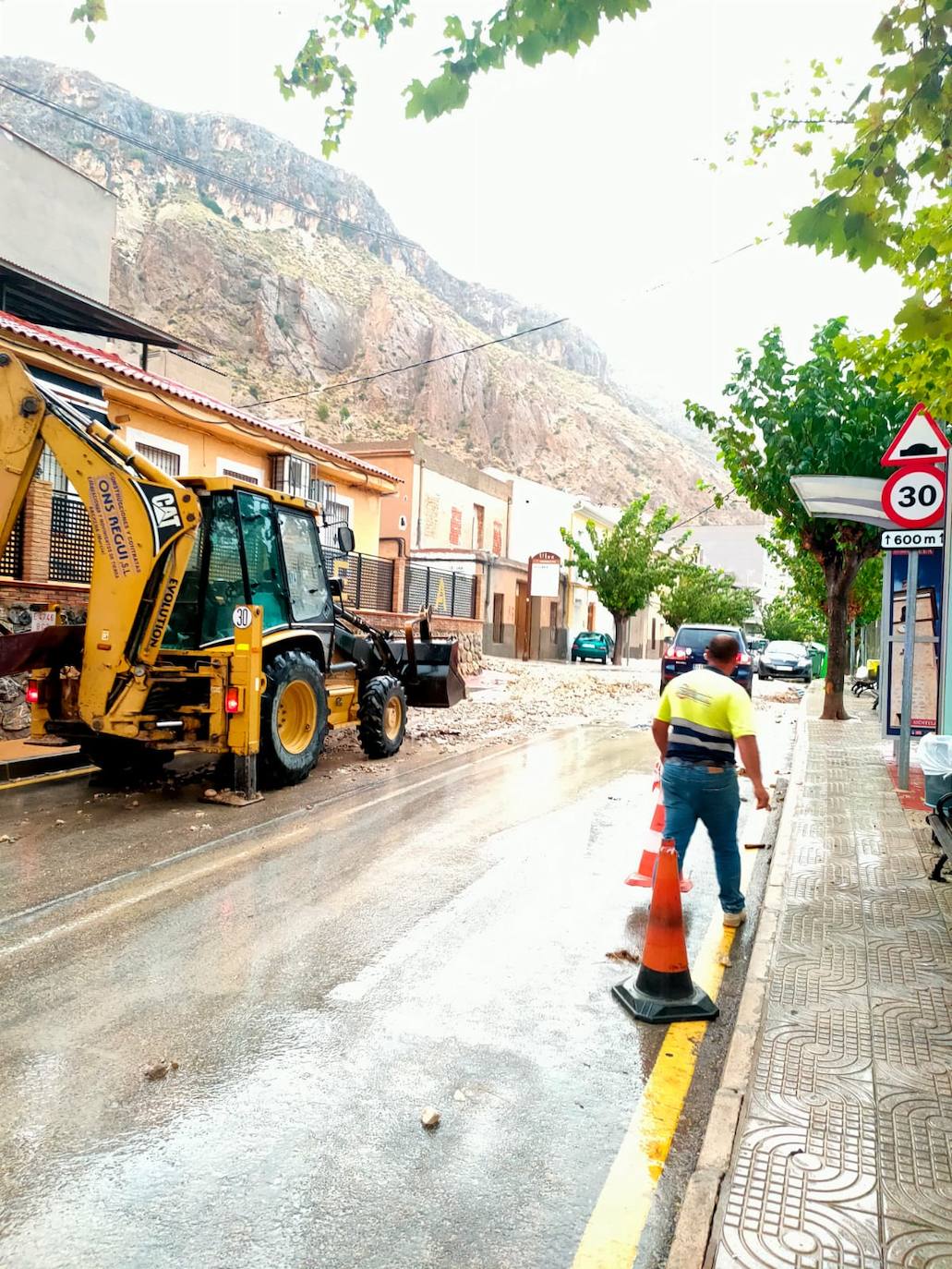 Fotos: Destrozos en Ojós y Ulea tras la tormenta