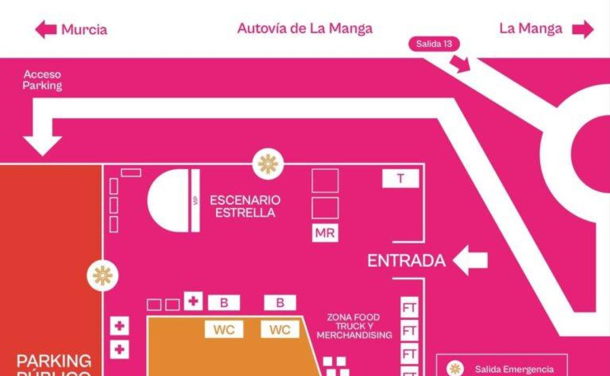 Descubre el recinto del Hermosa Fest y su entorno