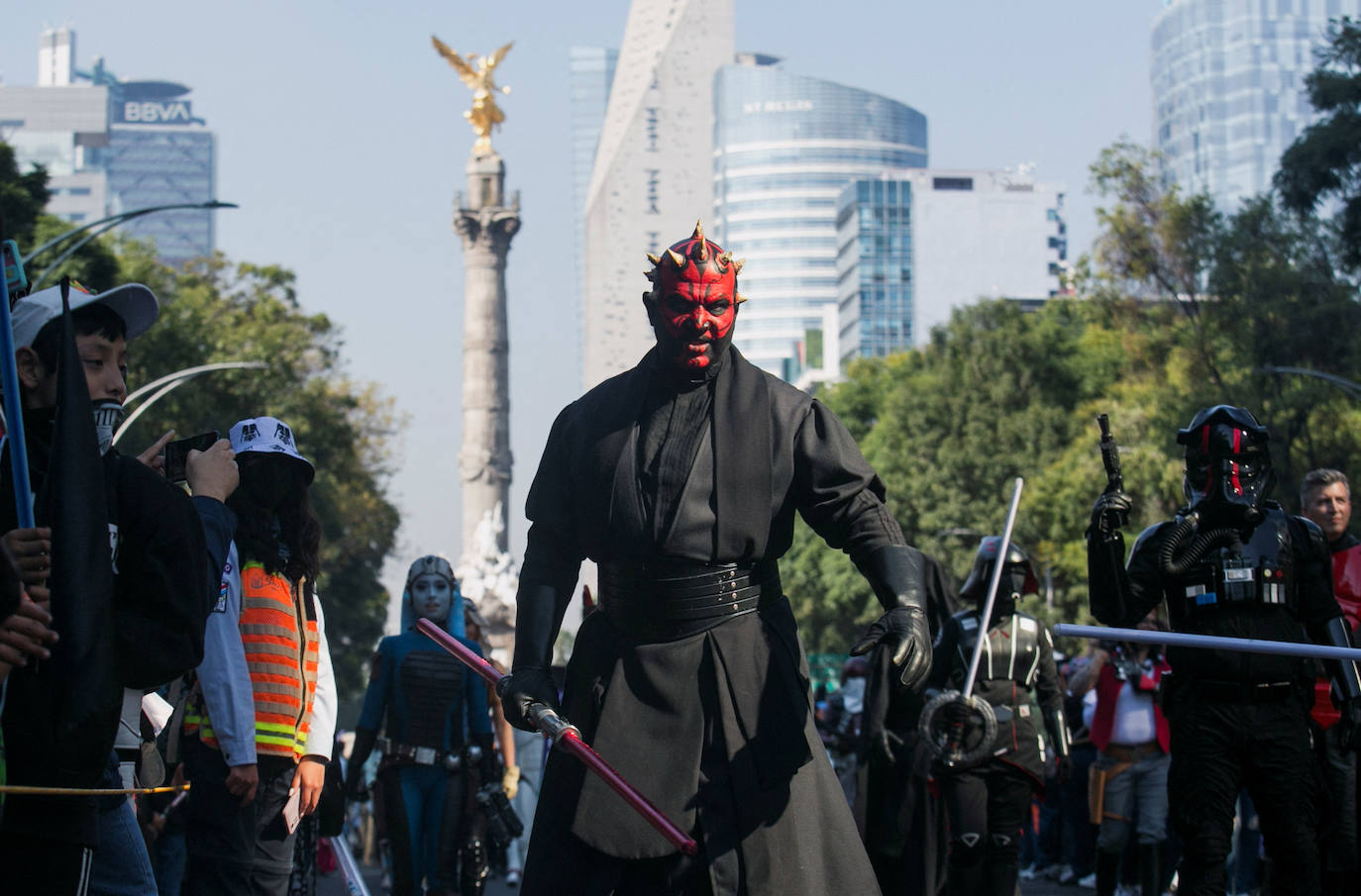 Fotos: &#039;Star Wars&#039; tomas las calles de México
