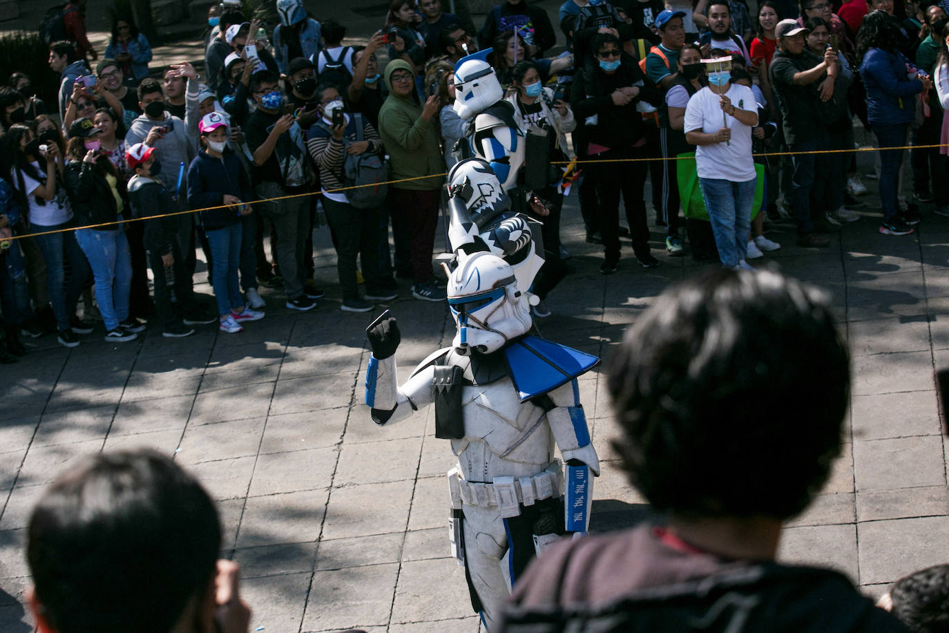 Fotos: &#039;Star Wars&#039; tomas las calles de México