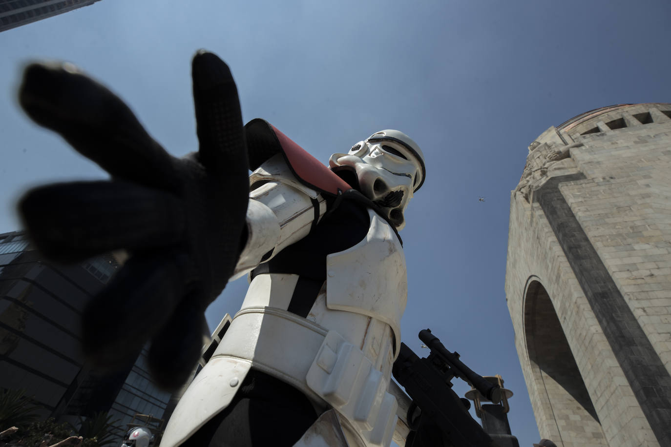 Fotos: &#039;Star Wars&#039; tomas las calles de México