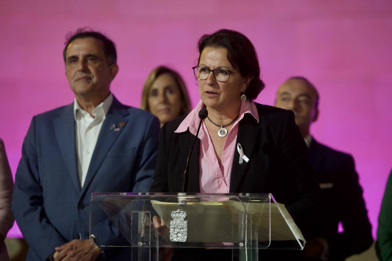 Fotos: Día contra el Cáncer de Mama en Murcia