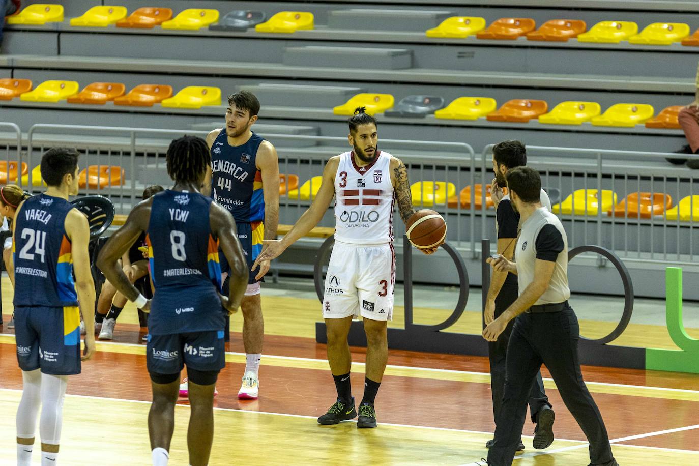 Fotos: La derrota del CB Cartagena ante el Menorca, en imágenes