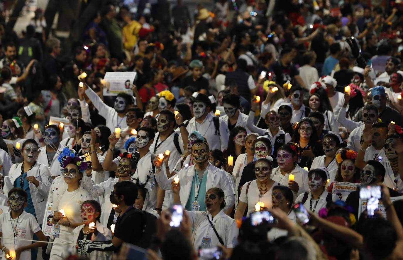 Fotos: Mega procesión de las catrinas