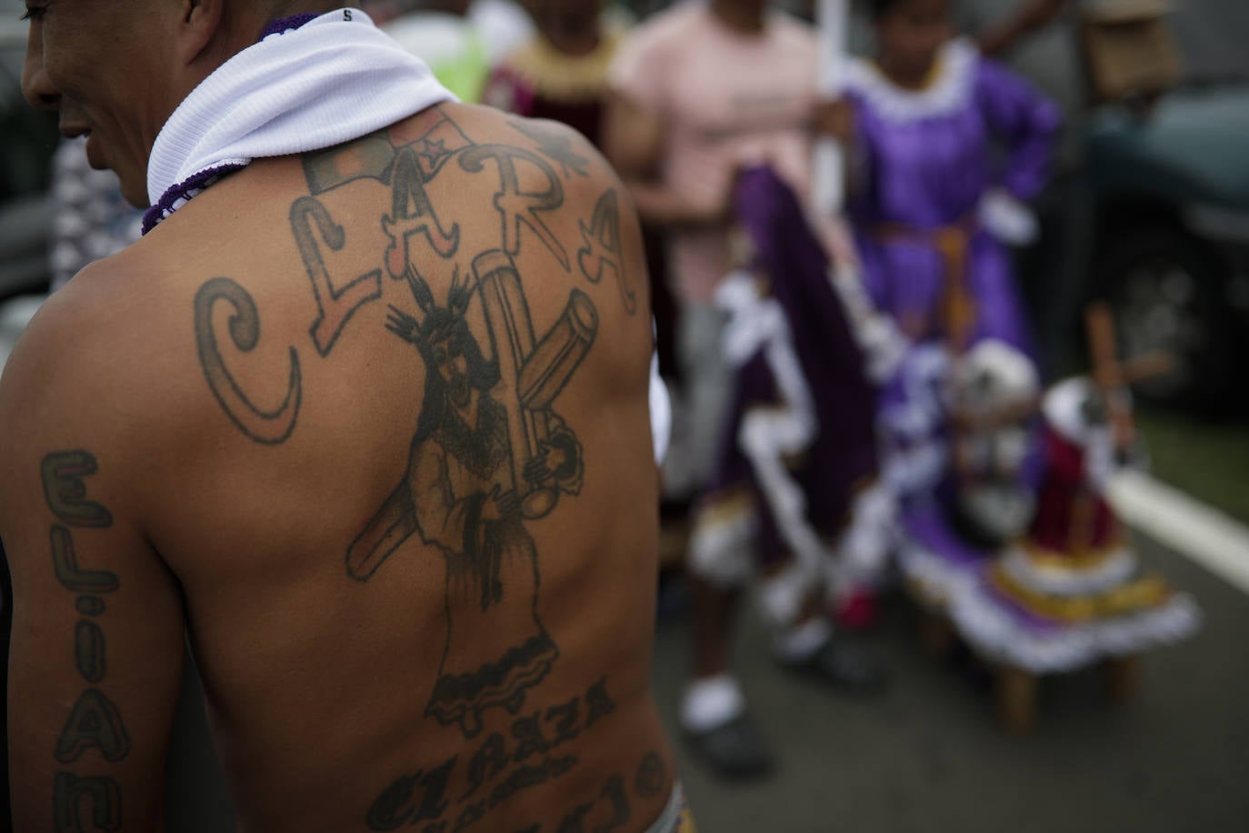 Fotos: Peregrinos del Cristo Negro