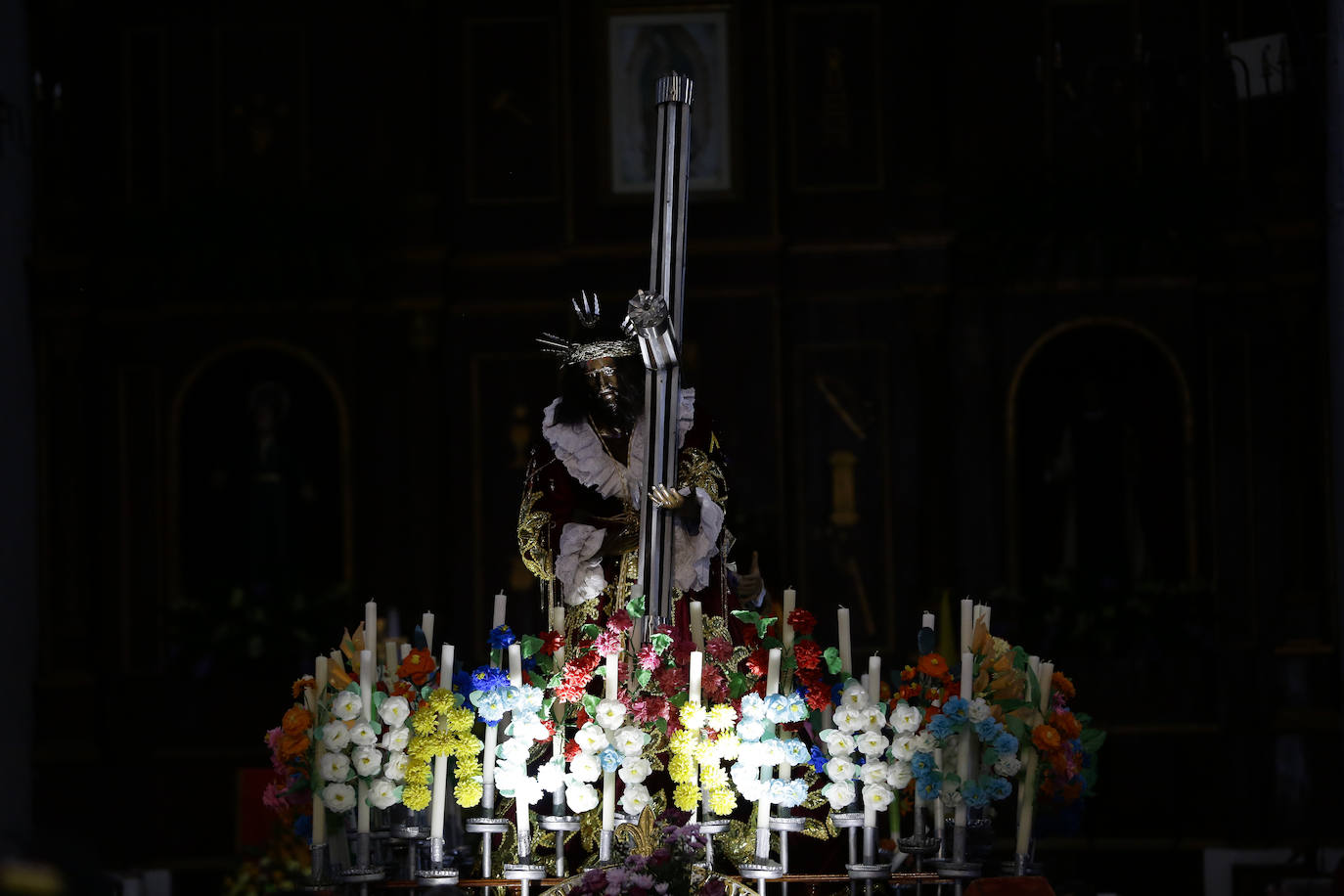 Fotos: Peregrinos del Cristo Negro