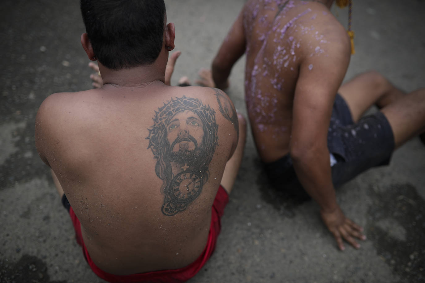 Fotos: Peregrinos del Cristo Negro