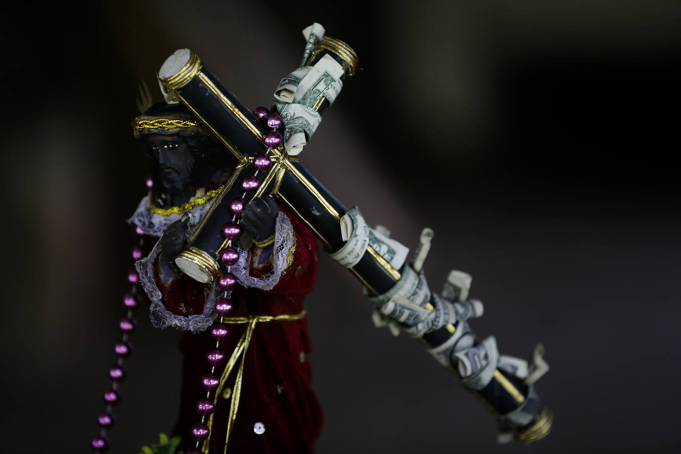 Fotos: Peregrinos del Cristo Negro