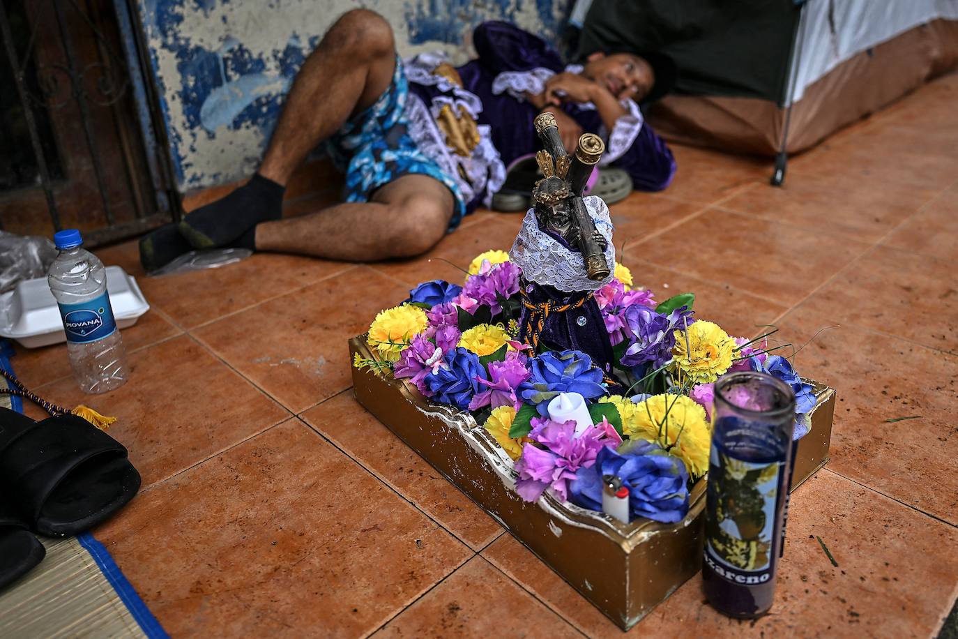 Fotos: Peregrinos del Cristo Negro