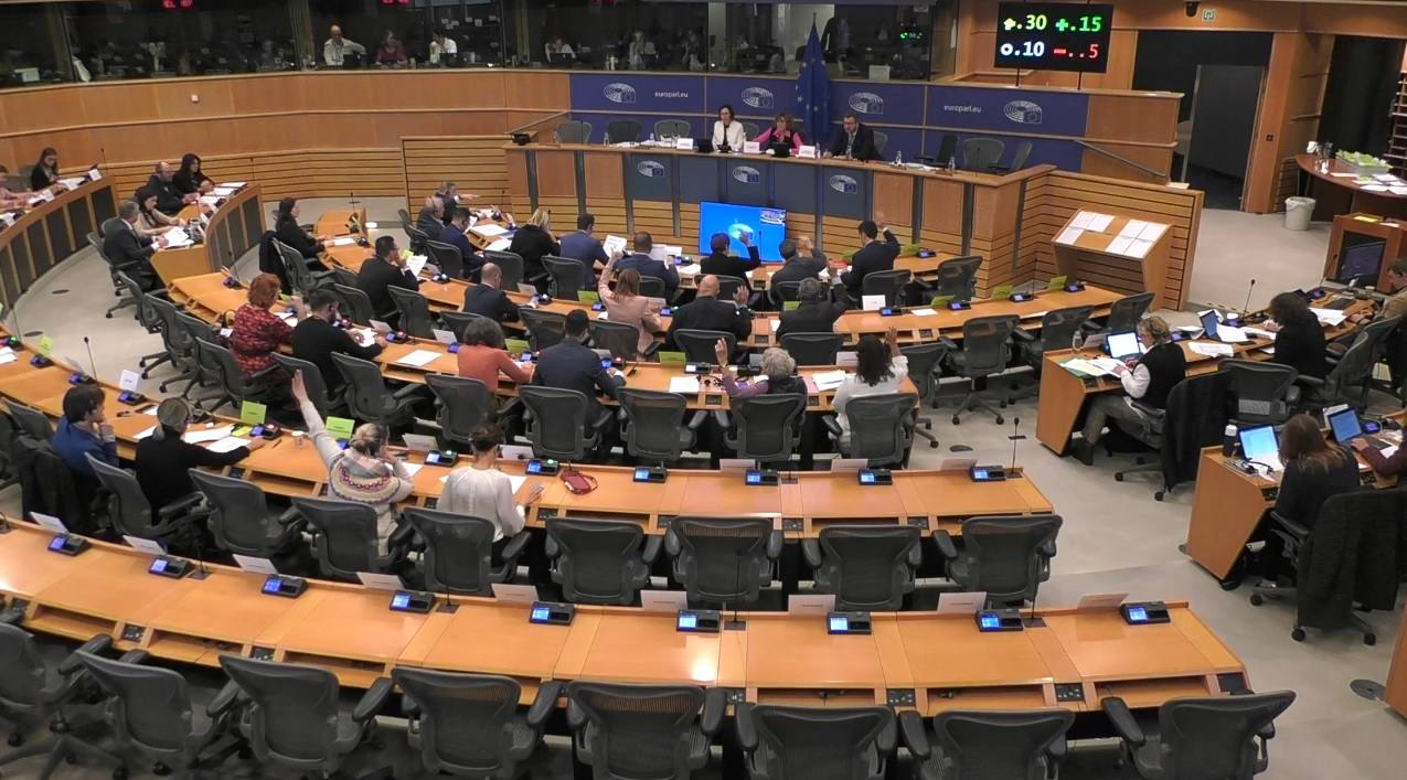 Comisión de Peticiones del Parlamento Europeo, este martes.