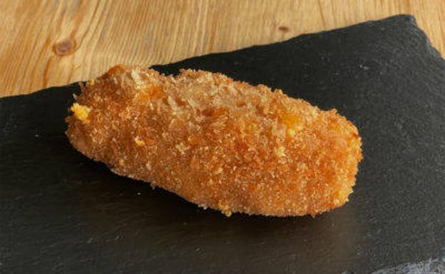 Croquetón de jamón.