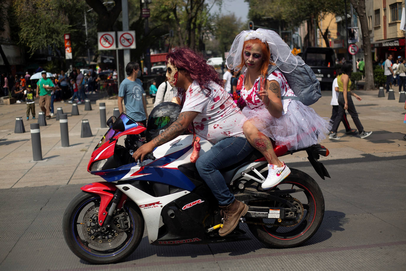 Fotos: Apocalipsis zombie en México