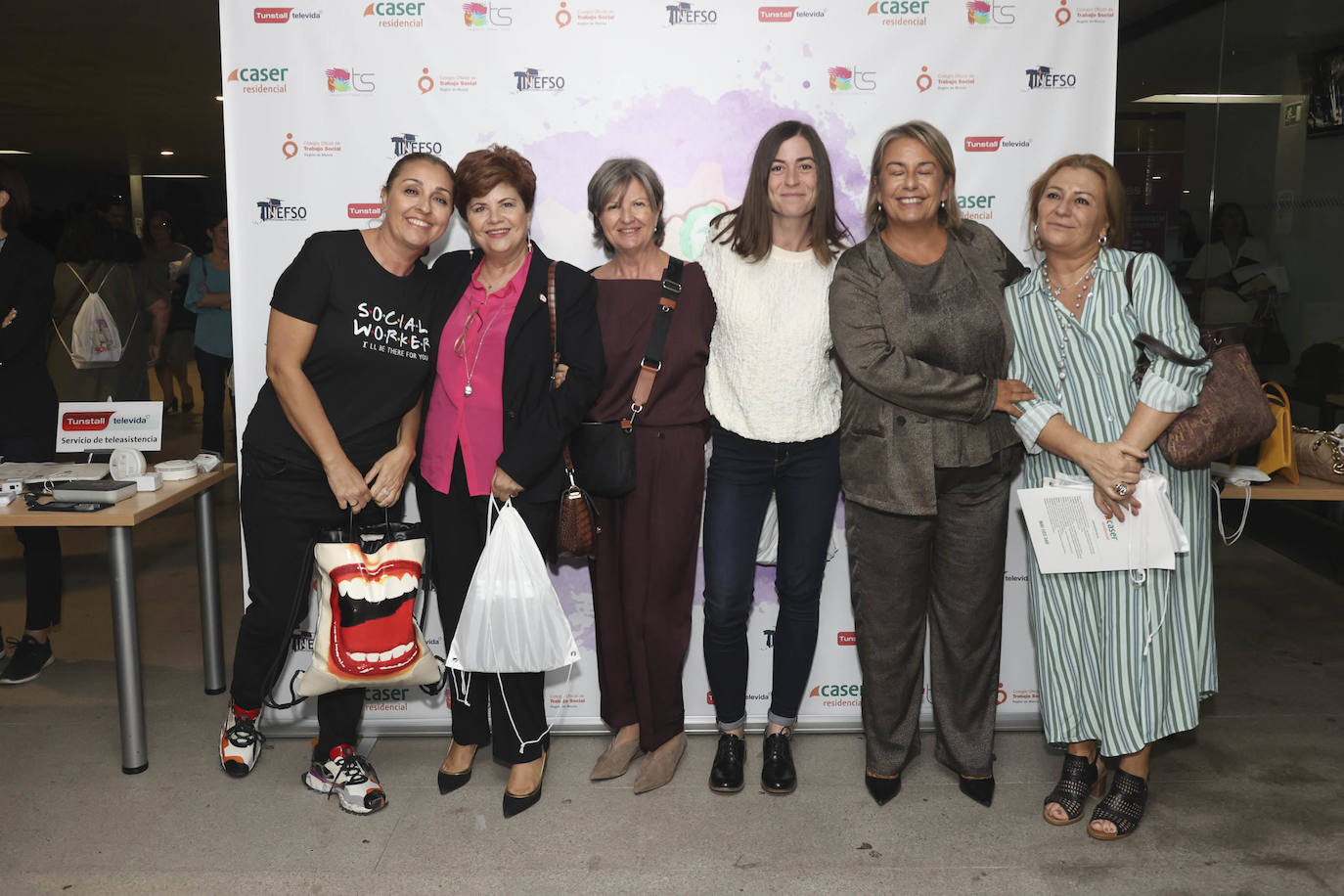 Fotos: El 40 aniversario del Colegio Oficial de Trabajo Social de la Región, en imágenes