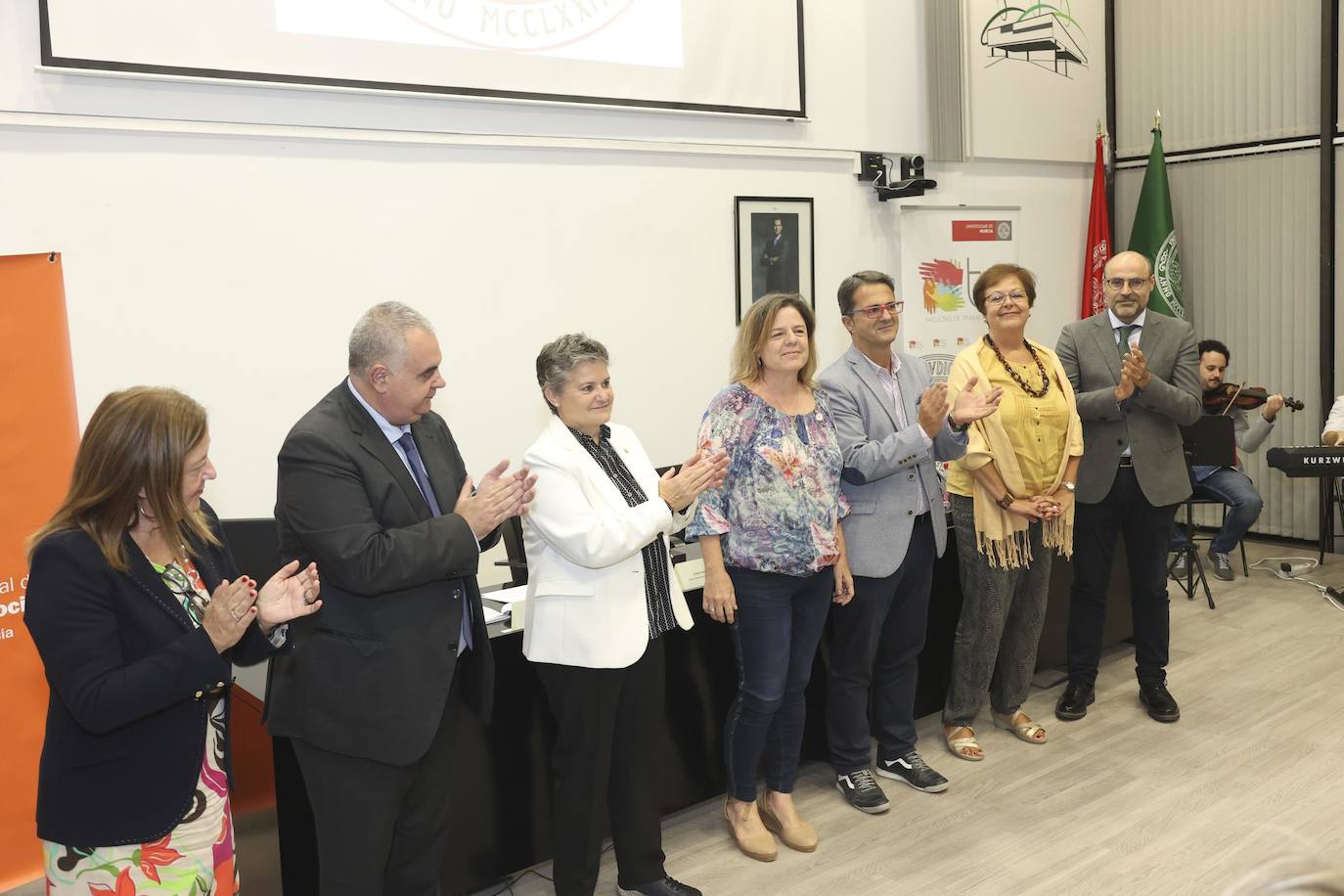 Fotos: El 40 aniversario del Colegio Oficial de Trabajo Social de la Región, en imágenes