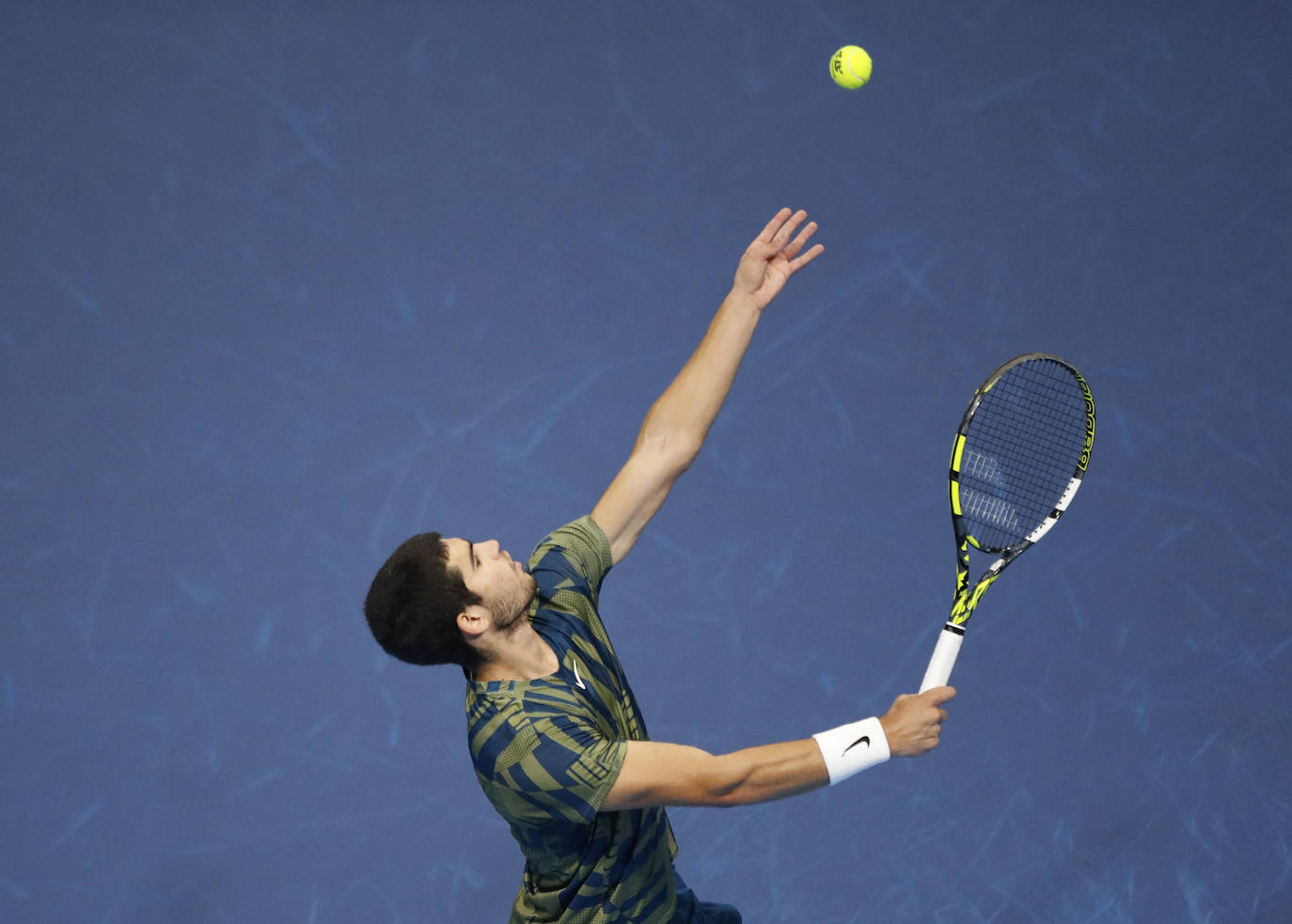 Fotos: El partido entre Carlos Alcaraz y Aliassime del ATP 500 de Basilea, en imágenes