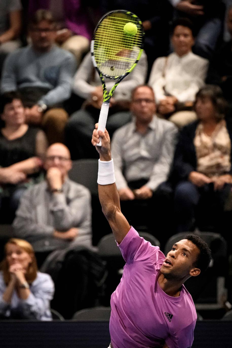 Fotos: El partido entre Carlos Alcaraz y Aliassime del ATP 500 de Basilea, en imágenes