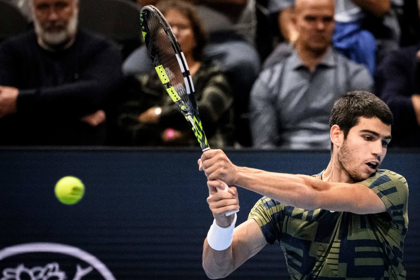 Fotos: El partido entre Carlos Alcaraz y Aliassime del ATP 500 de Basilea, en imágenes